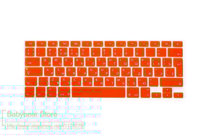 US EU Euro RU Tipkovnica s ruskim slovom za Macbook Air Pro Retina 13 15 Laptop Russia Protector skin Za iMac 13.3 15.4