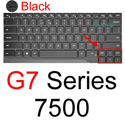Tastatūras vāciņš Dell G15 G16 Gaming G3 G5 G7 Pro SE 15 16 17 Silikona aizsargplēves apvalks 7620 5510 5511 5515 5520 5521 5525