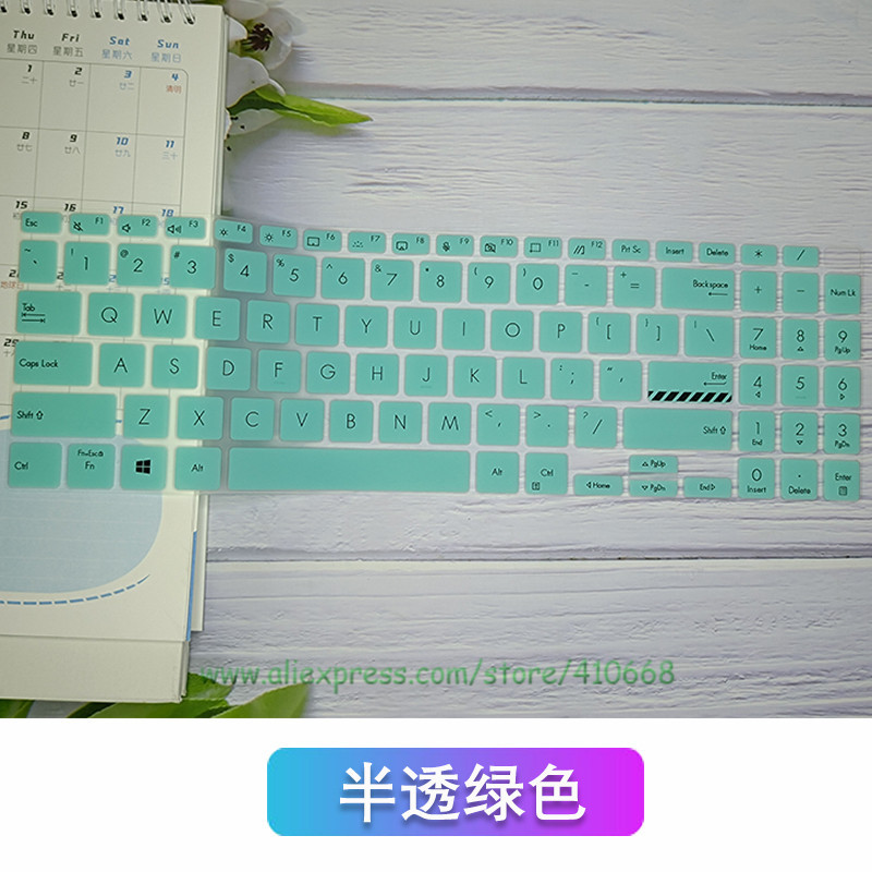 Za 2021. ASUS Vivobook Pro 15 OLED K3500 M3500 15,6 inča Laptop Notebook Silikonska maska tipkovnice Zaštitna folija za kožu otporna na prašinu