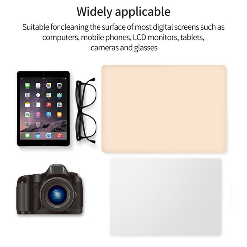 Film de protecție din microfibră Capac pentru tastatură Pătură de protecție pentru amprenta Pătură de curățare 13/15/16 inch Compatibilă pentru MacBook Pro Nou