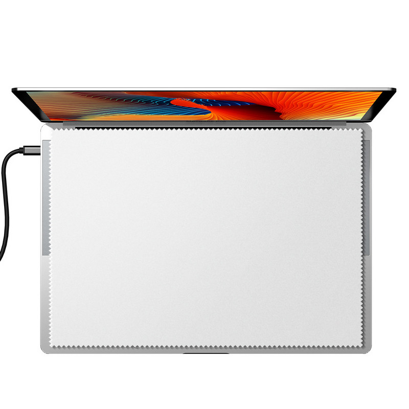 Film de protecție din microfibră Capac pentru tastatură Pătură de protecție pentru amprenta Pătură de curățare 13/15/16 inch Compatibilă pentru MacBook Pro Nou