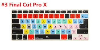 HRH Slim Ableton Live Logic Pro X Avid Pro Tools Shortcut Keyboard Cover Skin за Macbook Pro Air Retina 13 15 17 A1369 A1466