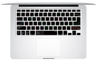 HRH Slim Ableton Live Logic Pro X Avid Pro Tools Spartusis klaviatūros dangtelis skirtas Macbook Pro Air Retina 13 15 17 A1369 A1466