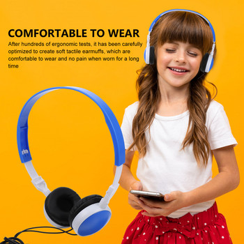 Детски слушалки Слушалки Детски кабелни слушалки за лаптоп Музика На ухото Безжични слушалки Компютри Бележник