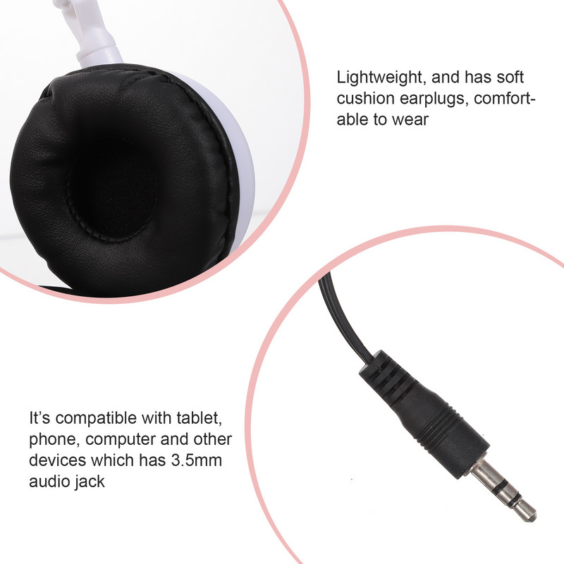 Dječje slušalice Slušalice za djecu Žičane slušalice za prijenosno računalo Glazba Bežične slušalice na uhu Računala Prijenosno računalo