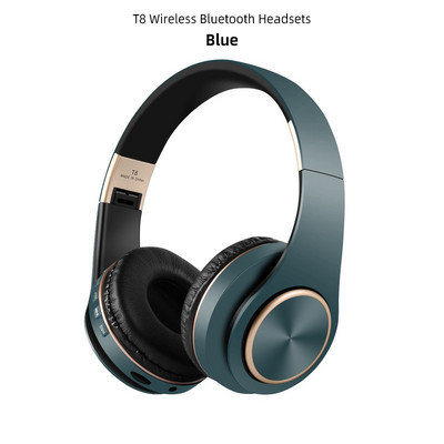 Moda vânzare fierbinte Căști Căști pentru jocuri Blutooth Sunet surround Stereo fără fir cu lumină colorată Căști pentru laptop pentru computer Muzică