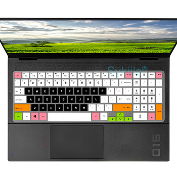 Капак на клавиатурата за HP Omen 16 15 15t 15z 16t 16z 7 6 Pro 5 Air 4 3 2 Protector Skin Case Силиконов геймърски аксесоари за лаптоп 2021