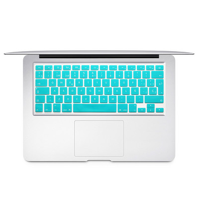 Spanyol Chile EU billentyűzetvédő borító Mac Book Air13 pro15 Retina A1466 A1502 A1398 A1278 bőrhöz Színes billentyűzetfólia