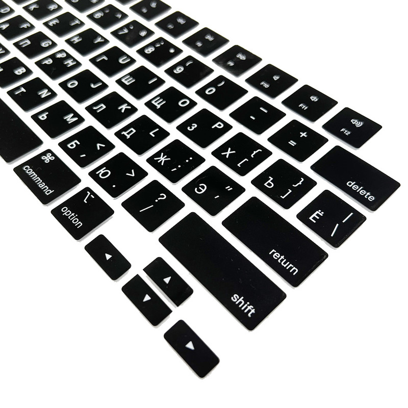 Za novi MacBook Pro14 16 2021M2 A2442A2485A2681A2779 Keybaord cvoer Rusija Čile Korejski Francuska Zaštitna silikonska futrola za tipkovnicu
