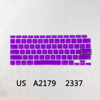 Poklopac tipkovnice za prijenosno računalo za Macbook Air 13 inča Modle 2019 A2179 2020 M1 A2337 EU US engleski jezik Poklopac tipkovnice Silikonska koža