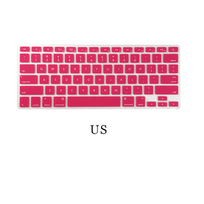 Poklopac tipkovnice za prijenosno računalo za Macbook Air 13 inča Modle 2019 A2179 2020 M1 A2337 EU US engleski jezik Poklopac tipkovnice Silikonska koža