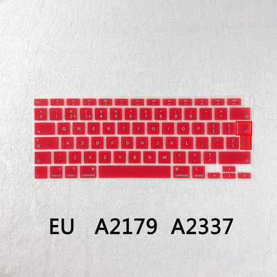 Poklopac tipkovnice za prijenosno računalo za Macbook Air 13 inča Modle 2019 A2179 2020 M1 A2337 EU US engleski jezik Poklopac tipkovnice Silikonska koža