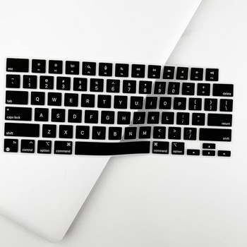 Κάλυμμα πληκτρολογίου φορητού υπολογιστή για MacBook Air M2 A2681 Pro14 A2442 / MacBook Pro 16 A2485 2021 M1Color Silicone Protector
