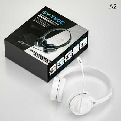 3,5 MM žičane slušalice za igranje s mikrofonom, univerzalne USB slušalice s poništavanjem buke za stolno računalo, prijenosno računalo