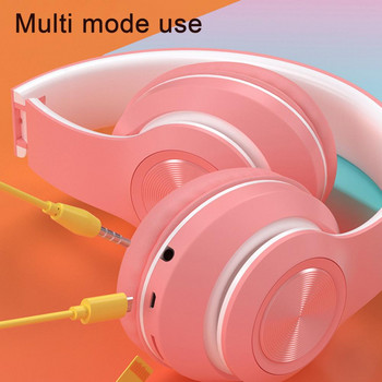 Ακουστικά P33 Gaming Headphones Bluetooth 5.0 HiFi Sound Gamer ακουστικά με μικρόφωνο για τηλέφωνα Ακουστικά Bluetooth φορητό υπολογιστή PC