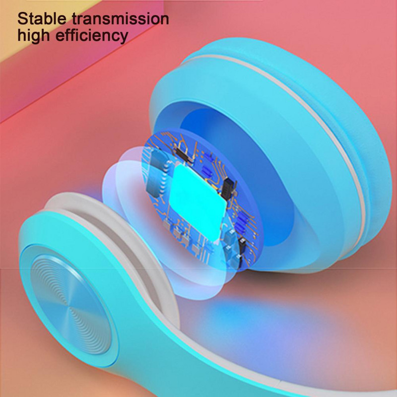 P33 spēļu austiņas austiņas Bluetooth 5.0 HiFi Sound Gamer austiņas ar mikrofonu tālruņiem PC klēpjdators Bluetooth austiņas