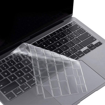 Прозрачно покритие за клавиатура за Macbook Air 13 M2 Pro 13 M1 Pro14 15 16 Retina 11 Силиконов протектор Skin Case A2337 A2779 A2681