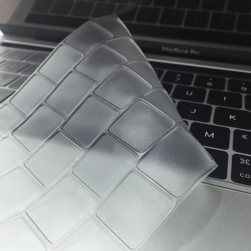 Skaidrus klaviatūros dangtelis skirtas Macbook Air 13 M2 Pro 13 M1 Pro14 15 16 Retina 11 Silikoninis apsauginis odos dėklas A2337 A2779 A2681