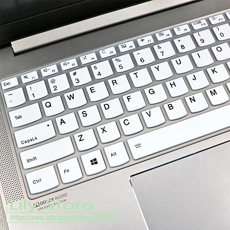 priekš Lenovo IdeaPad Flex 5i (14) ideapad flex 5 14iil05 Silikona klēpjdatora tastatūras vāciņš SKIN Protector Flex 5 14" 2 in 1 klēpjdators