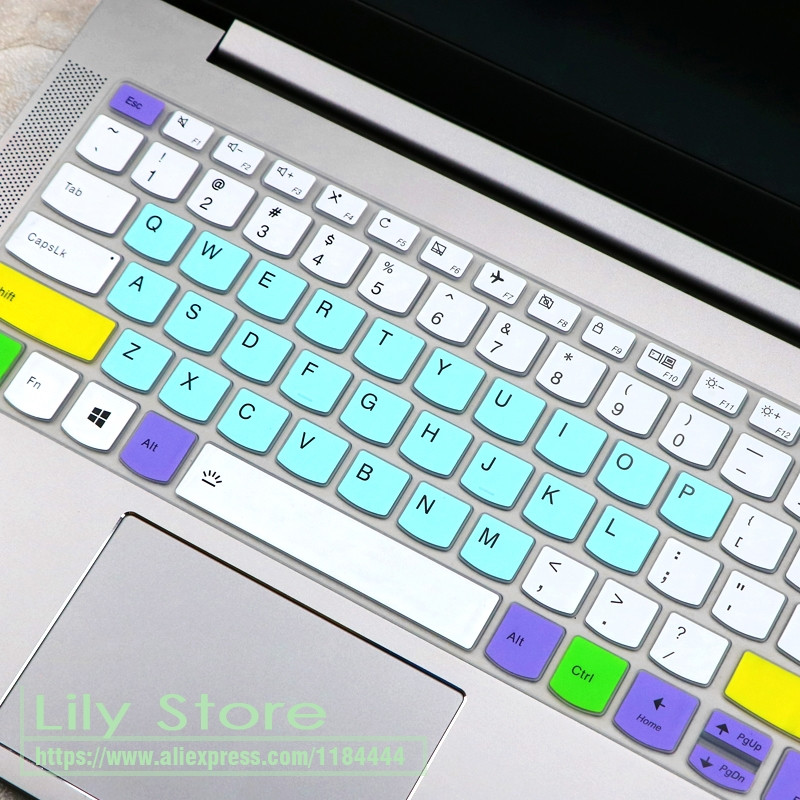 priekš Lenovo IdeaPad Flex 5i (14) ideapad flex 5 14iil05 Silikona klēpjdatora tastatūras vāciņš SKIN Protector Flex 5 14" 2 in 1 klēpjdators