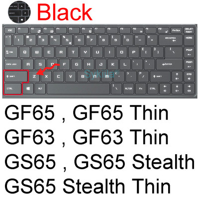 Poklopac tipkovnice za MSI GE75 Raider GE66 GE76 GE73 GE73VR GE72 GE72VR GE72MVR Dodaci za prijenosna računala Silikonska zaštitna torbica 17