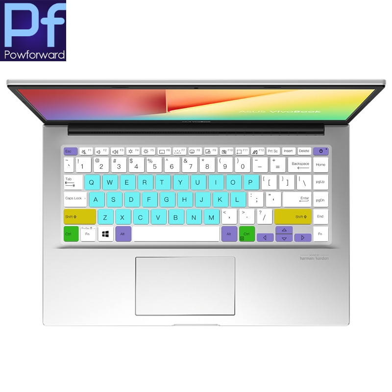 Zaštitna maska za silikonsku tipkovnicu za Asus VivoBook 14 X413FP X413FA X413F X413 FA FP F S14 X421FA X421IA X421 FA IA 2020 14"