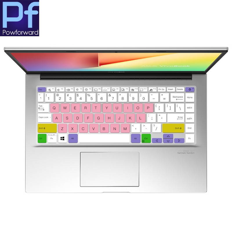 Zaštitna maska za silikonsku tipkovnicu za Asus VivoBook 14 X413FP X413FA X413F X413 FA FP F S14 X421FA X421IA X421 FA IA 2020 14"