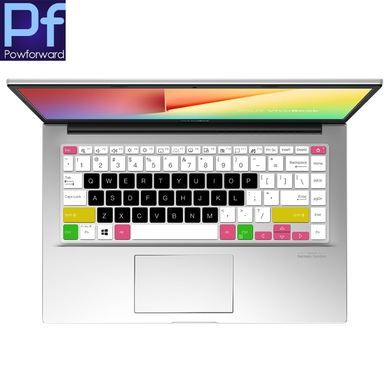 Zaštitna maska za silikonsku tipkovnicu za Asus VivoBook 14 X413FP X413FA X413F X413 FA FP F S14 X421FA X421IA X421 FA IA 2020 14"