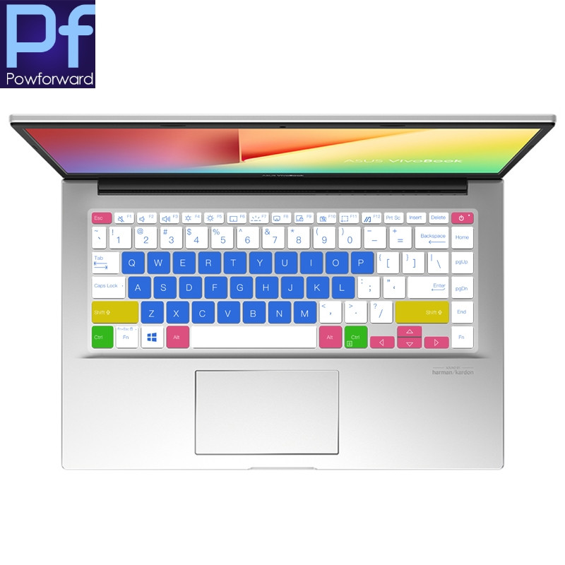 Zaštitna maska za silikonsku tipkovnicu za Asus VivoBook 14 X413FP X413FA X413F X413 FA FP F S14 X421FA X421IA X421 FA IA 2020 14"