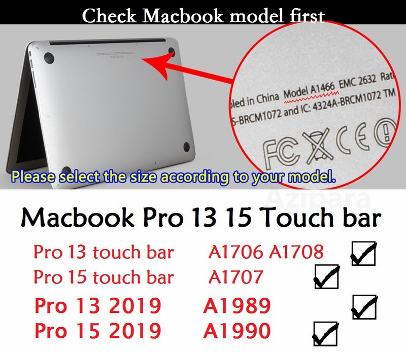 Minkštas, skirtas Macbook Pro 13 15 jutiklinė juosta 2016 2019 Ispanijos ES JAV klaviatūros dangtelis Silicio A1706 A1707 A1989 A1990 klaviatūros apsauga