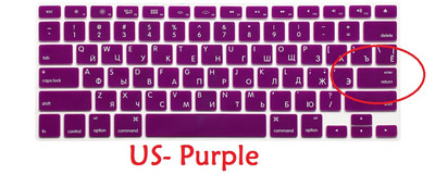 Za Macbook Air 13 Pro 13 15 CD ROM Retian 2015 Ruski EU US Poklopac tipkovnice Silikonski A1466 A1278 A1286 A1398 Poklopac tipkovnice