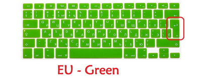 Za Macbook Air 13 Pro 13 15 CD ROM Retian 2015 Ruski EU US Poklopac tipkovnice Silikonski A1466 A1278 A1286 A1398 Poklopac tipkovnice