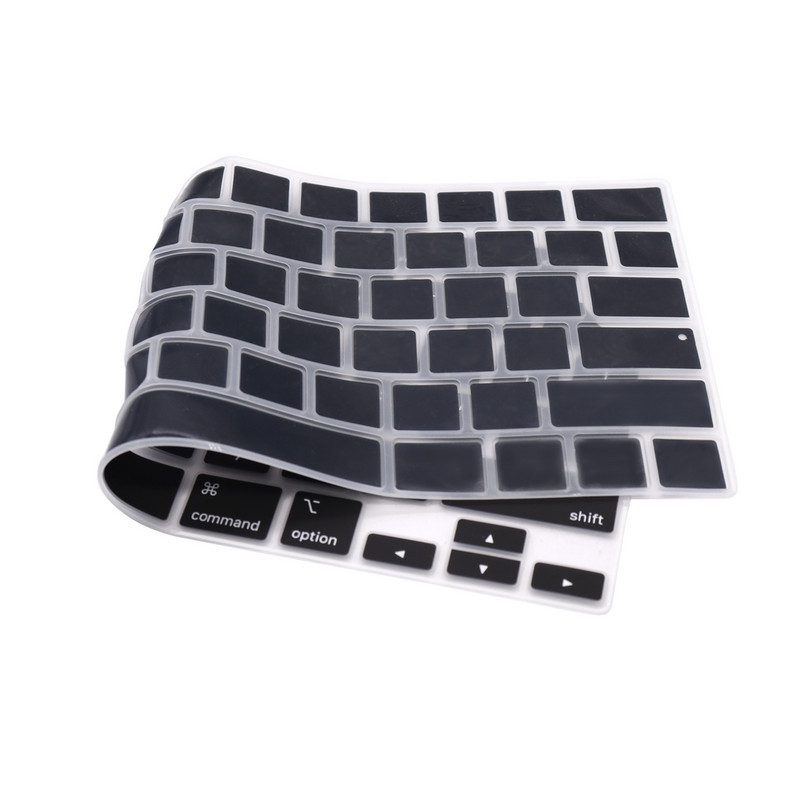 Silikónový chránič klávesnice pre MacBook Pro 14 A2442 / MacBook Pro 16 A2485 2021 s čipom M1, farba angličtiny