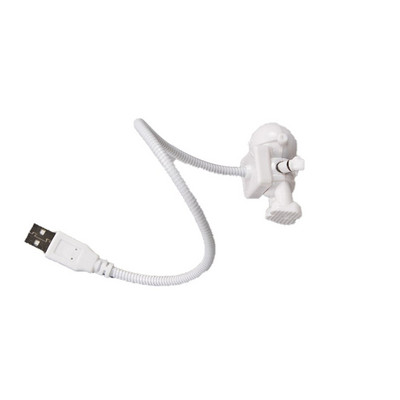 Prijenosna LED za čitanje USB štedna žarulja za prijenosno računalo Mobilna strujna lampa za hitne slučajeve USB Astronaut LED noćno svjetlo