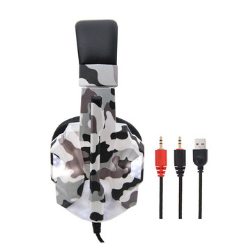 Гореща разпродажба Геймърски слушалки 3,5 мм Стерео Гейминг слушалки Микрофон за слушалки с N-превключвател за Ps4 Phone Pc Laptop