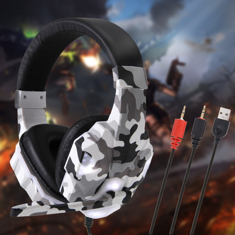 Sooja müügiga mängupeakomplekt, 3,5 mm kõrvapealne stereo-mänguri kõrvaklappide mikrofon N-lülitiga kõrvaklappide jaoks PS4 telefonile, sülearvutile