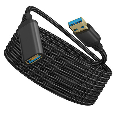10 jalga USB 30 liiniga kiire andmeedastusjuhtme pikendusjuhe klaviatuuri kaabel 3.0 Weave