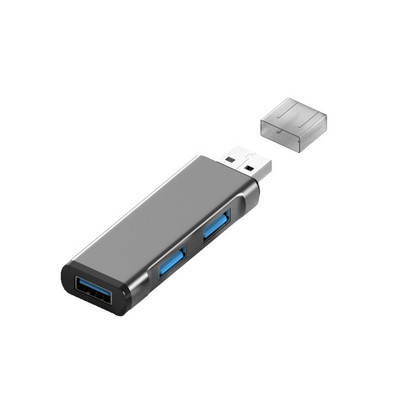 3 v 1 USB 3.0 Hub USB 2.0 Splitter pre notebook, adaptér pre PC, nabíjanie cez USB
