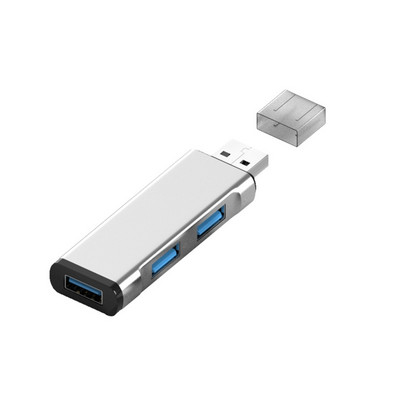 3 v 1 USB 3.0 Hub USB 2.0 Splitter pre notebook, adaptér pre PC, nabíjanie cez USB