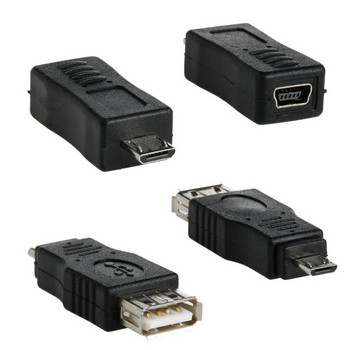 10 τεμάχια OTG 5 pin F/for Mini Charger Adapter Αντικατάσταση μετατροπέα Easy to U