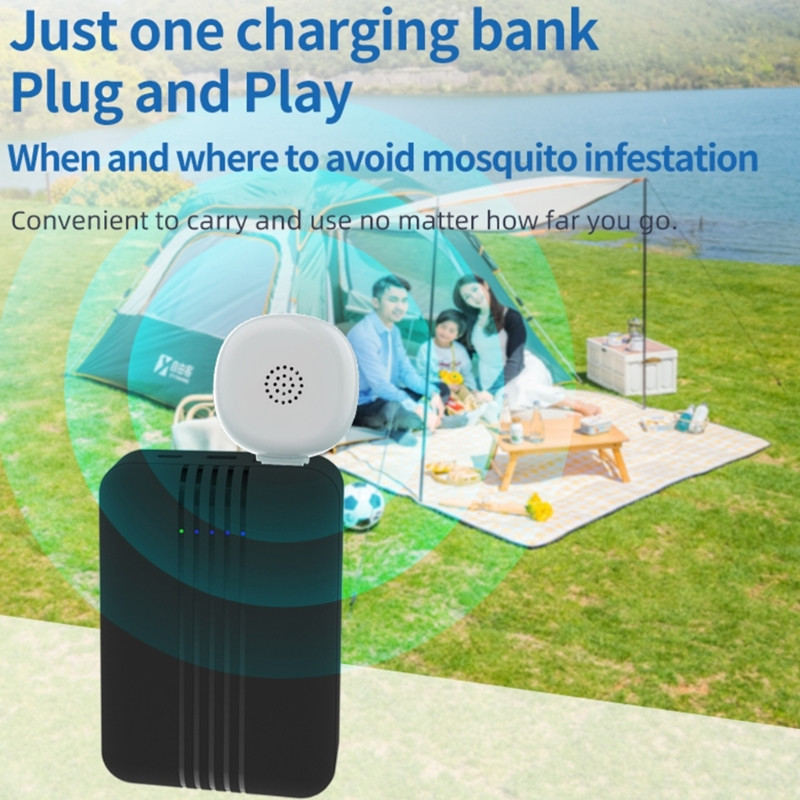 Dispozitiv de respingere cu ultrasunete pentru respingere pentru țânțari USB Plug-in Electronic Insect Defend Controale extinse de acoperire eficientă