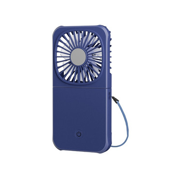 1800mAh ръчни мини електронни вентилатори Usb USB вентилатор като захранване Държач за телефон