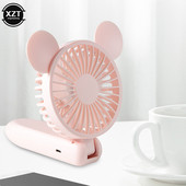 Új USB mini aranyos rajzfilm összecsukható ventilátorok szélerőmű kézi hordozható ventilátorok kényelmes otthoni irodai kollégium kültéri ventilátor kellék
