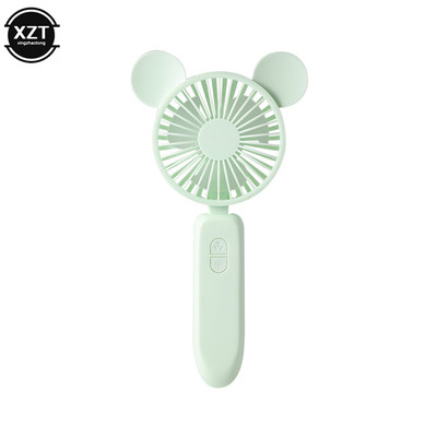 Új USB mini aranyos rajzfilm összecsukható ventilátorok szélerőmű kézi hordozható ventilátorok kényelmes otthoni irodai kollégium kültéri ventilátor kellék