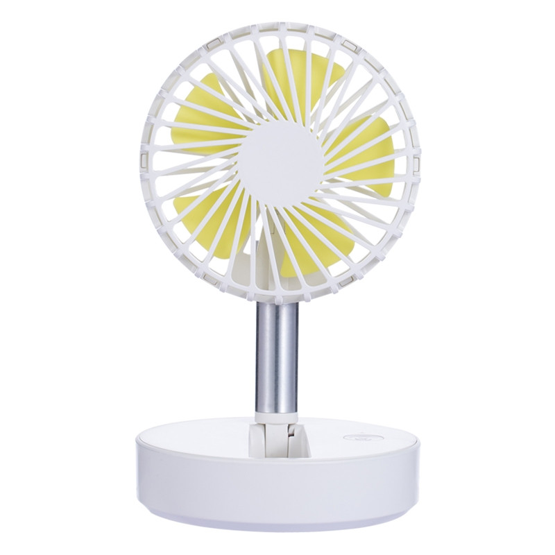 Pārnēsājams USB uzlādējams ventilators Biroja mājsaimniecības salokāms ventilators Zema trokšņa līmeņa ventilators HX6A