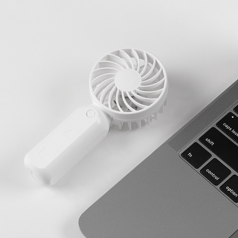 Mini ventilator Ventilator portabil cu 500 mAh Mini ventilator personal 3 viteze Ventilator de buzunar silențios reîncărcabil pentru casă în aer liber