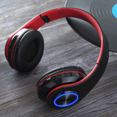 Austiņas Spēlētāju austiņas Bluetooth telpiskā skaņa Stereo Bezvadu austiņas USB ar mikrofonu Krāsainas gaismas datora klēpjdatora austiņas