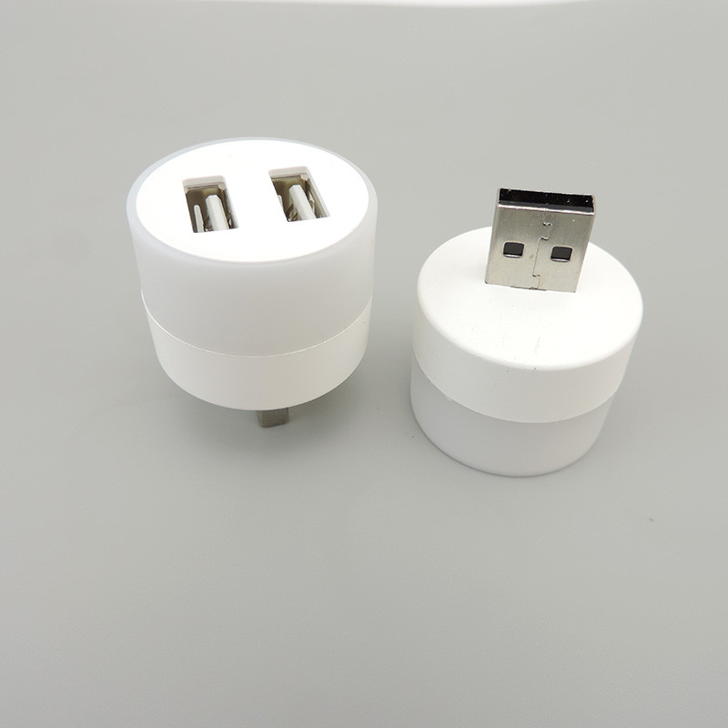 USB spraudņa lampiņa Maza nakts gaisma Dators mobilais barošanas uzlādes mini grāmatu lampas LED acu aizsardzības lasīšanas lampiņa