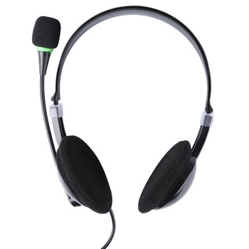 Ακουστικά τηλεφωνικού κέντρου Ενσύρματα ακουστικά gaming Μικρόφωνο Laptop καλώδιο USB Ακουστικά γραφείου Εξυπηρέτηση πελατών Business
