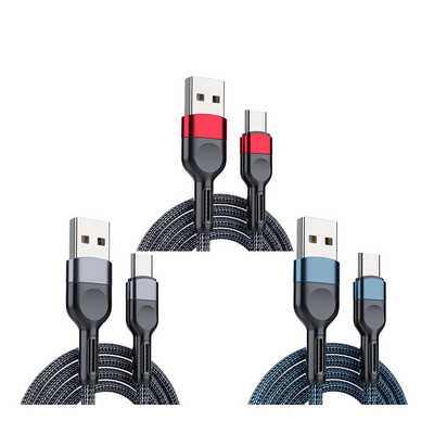 5A USB кабел тип C кабел за смарт мобилен телефон Бързо зареждане USB C кабел тип-C зарядно устройство Micro USB кабели 1M